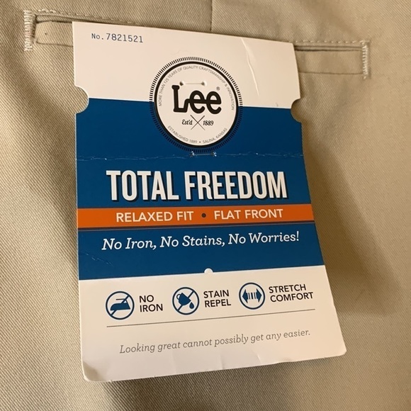 LEE total freedom men’s dress pants size 30/30 - Picture 3 of 7